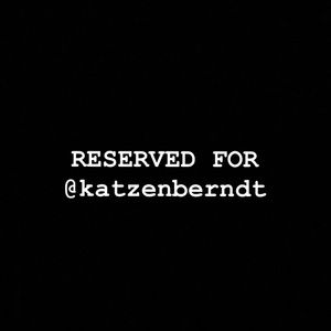 Reserved for @katzenberndt